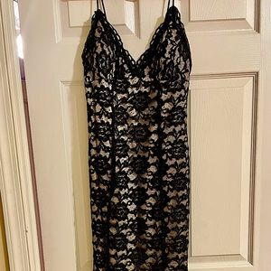 Sleeveless Beeded Lace Prom Dress